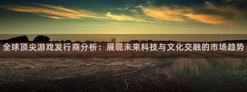 新宝GG官网登录注册账号：全球顶尖游戏发行商分析：展现未来科技与文化交融的市场趋势