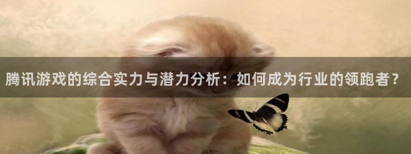 新宝GG集团有限公司：腾讯游戏的综合实力与潜力分析：如何成为行业的领跑者？